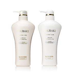 TSUBAKI 丝蓓绮 奢华修复洗发露550ml+护发素550ml+赠品 96元包邮