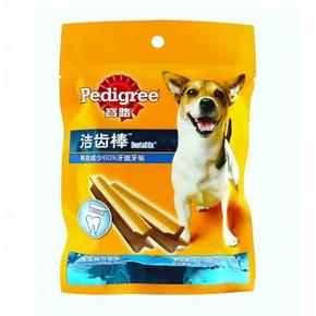 Pedigree 宝路 犬用洁齿棒 75gx12袋  68元(118，199-100)