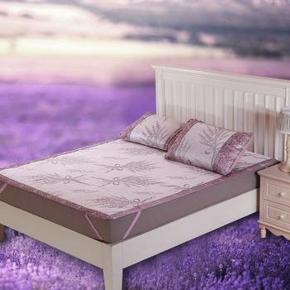 限地区：水星家纺 普罗旺斯薰衣草冰丝席双人180x200cm 139元(239-100)