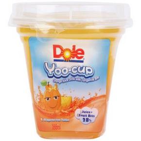 四川/重庆：Dole 都乐 悠果杯果肉饮料 188ml 2.5元(4.9，买1送1)