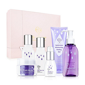 我的心机 四重玻尿酸 深层补水 滋养肌肤 超值6件套 66.5元(99，199-80)