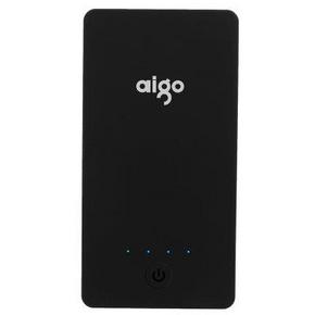 aigo 移动电源D10 10000毫安 黑色 三接头 39元