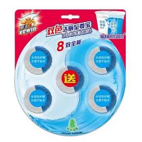 华南/华中手机端：vewin 威王 双色洁厕宝 38gx5块 1元(限1件)