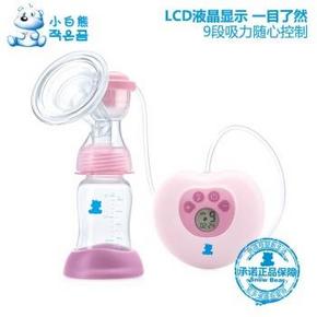 小白熊  HL-0882L 心悦电动液晶吸奶器+赠多功能恒温暖奶器 145元(205-60)