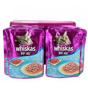 伟嘉 成猫金枪鱼妙鲜包85gx12包 9.9元