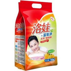 白菜价：洛娃 富氧净 天然洗衣香皂粉680g 1元(限购1件)