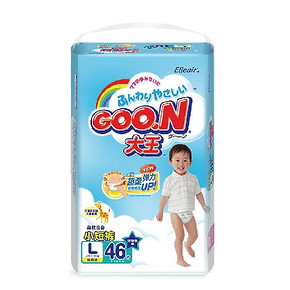 GOO.N 大王 拉拉裤 男/女宝宝L46片 70元(3包起售)