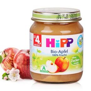 手机端：喜宝 HIPP 有机免敏苹果泥125g 4.65元(9，199-100)