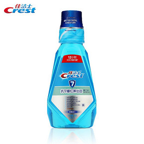 佳洁士 健康专家漱口水500ml 折9.9元(19.9，199-100)