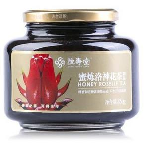 恒寿堂 蜂蜜洛神花茶850g*2瓶 35元(买1送1，折17.5/瓶)