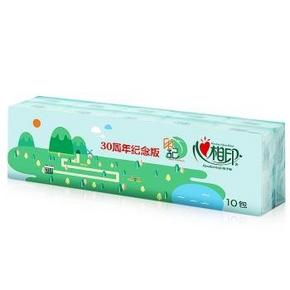 自提有月饼？心相印手帕纸 印记系列 3层10片*10包 1.9元(微信端)