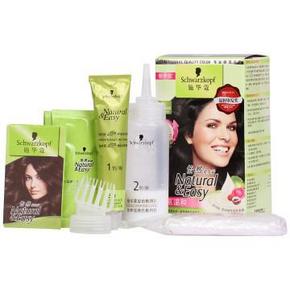 Schwarzkopf 施华蔻 怡然染发霜 60g+60ml+12.5ml x4 29.9元(49.9，99-40)