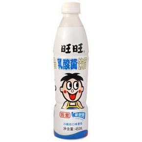 旺旺 乳酸菌饮品 450ml 2.65元(5.29，买1送1)