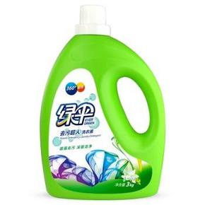 手机端：绿伞 玉兰幽香 洗衣液3kg 15元(29.9，199-100)
