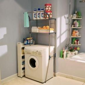 宝优妮 J010 浴室洗衣机置物架 +凑单品 100元(200-100)