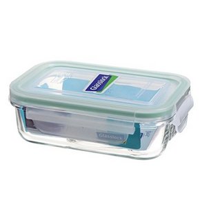 韩国进口 Glasslock 三光云彩 400ml钢化玻璃保鲜盒 14.6元