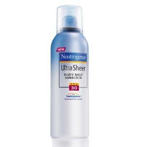 Neutrogena 露得清 轻透防晒喷雾 SPF30 140g 59元