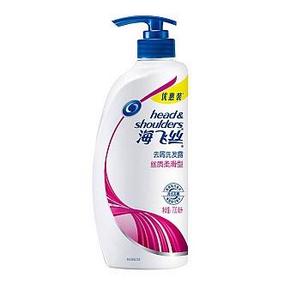 海飞丝 丝质柔滑型 去屑洗发露 700ml 39.9元包邮(44.9-5券)