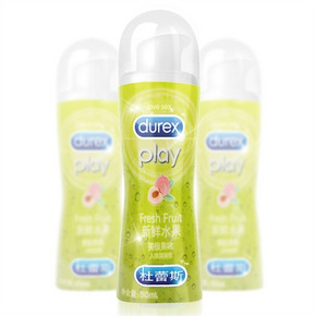 告别干涩# Durex杜蕾斯 人体润滑液新鲜水果50ml 9.9元包邮（日常30元）