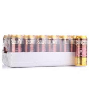 捷克 Brouczech 布鲁杰克 黑啤酒500mlx24听 58元(108，199-100)