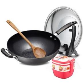 ASD 爱仕达  WG8332NE 32CM晶纯陶瓷炒锅 99元(199-100)