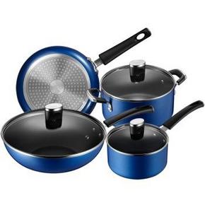 爱仕达 WGE04TNJC  电磁炉通用不粘四件套 199元(399-200)