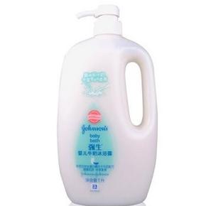 部分地区# 强生（Johnson）婴儿牛奶沐浴露1000ml 9.9元