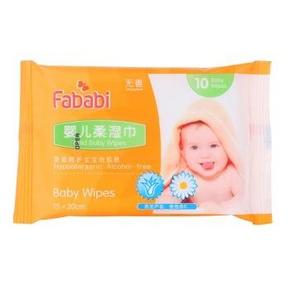 手机端： Fababi 范儿萌 婴儿柔湿巾（无香型）10片装 0.1元