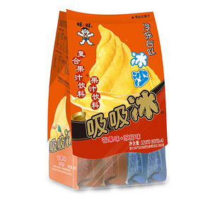 华东：旺旺 吸吸冰 芒果苏打80mlx4包x6件+ 80mlx4包x6件 0.06元(满3件5折)