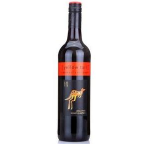 Yellow Tail 黄尾袋鼠 加本力苏维翁红葡萄酒 750ml 约40元(58，400-120)