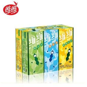 华北：维维乳业 维维豆奶 欢乐装250mlx6盒 折6元(12，2件5折)
