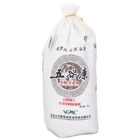 五谷康 有机石磨全麦粉5kg+麦芯粉2.5kg+福临门大米5kg 84.8元包邮
