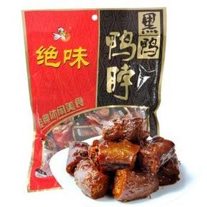 神一般的味道# 绝味 休闲零食 黑鸭甜辣鸭脖 200g 折7.3元(满减+券)