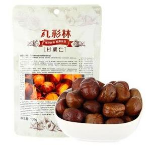 九彩林 甘栗仁 板栗108g 3.9元