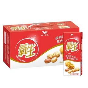 统一 氧生 核桃花生奶 250mlx24盒整箱 22.45元(44.9，买赠+用券)