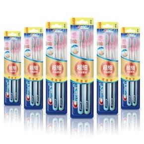 手机端：佳洁士 超细柔韧系列小头养龈牙刷12支 +赠牙缝刷替换刷头 45元