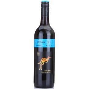 Yellow Tail黄尾袋鼠 加本力梅洛 干红葡萄酒 750ml 折41元(58，406-120)