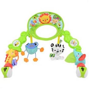 Fisher Price 费雪 CBH80 动物乐园豪华车铃+凑单品 84元包邮(204-120)