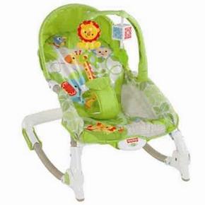 Fisher Price 费雪 BCD30 欢乐动物多功能轻便摇椅 209元包邮(日常485+)