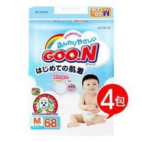 GOO.N 大王 维E呵护纸尿裤 M68片 4包装 298元包邮（折74.5元/包）
