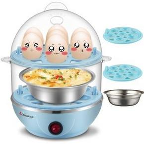 手机端：志高（CHIGO）ZDQ210 煮蛋器 双层家用蒸蛋器 39.8元