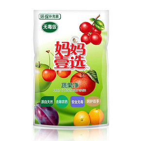 凑单优品# 妈妈壹选 蔬果净袋装200g 1元