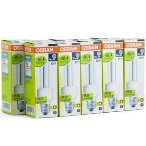 OSRAM 欧司朗 T4 标准型节能灯10支装+凑单品 50.8元（100.8-50）
