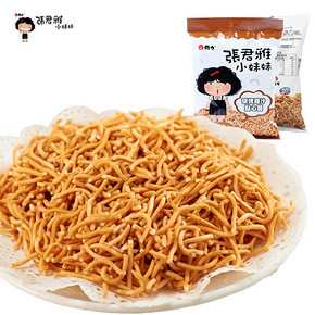 华北：张君雅小妹妹 碳烤鸡汁点心面 100g 3.4元(6.8，4件5折)
