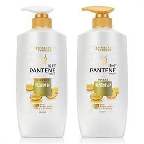华南：Pantene潘婷 乳液修护洗发露750ml+精华素750ml 47元