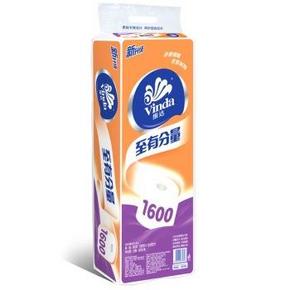 维达 卫生纸 至有分量3层160g卷纸x10卷 12.9元(限1件)