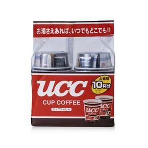 UCC 悠诗诗 117速溶咖啡 10杯装 89元包邮(99-10，折22元/瓶)