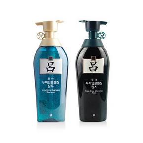 Ryoe 绿吕 控油去屑洗发水+护发素 500mlx2瓶装 79元包邮(券后)