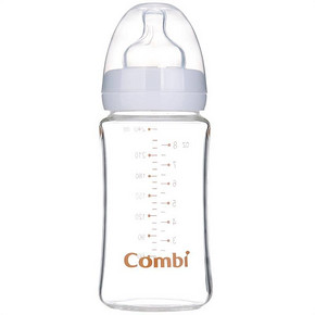 手机端：Combi 康贝 240ml宽口玻璃奶瓶 9.9元