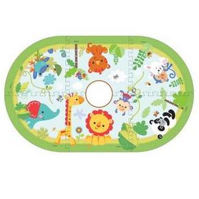 费雪 FisherPrice 双面婴儿爬行垫拼图149x92x1.5cm 41.3元(59，2件7折)